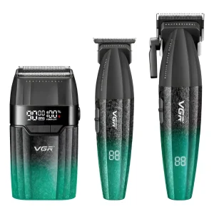 Máquina Profesional Clipper Trimmer Shaver Vgr-640 S3 9000