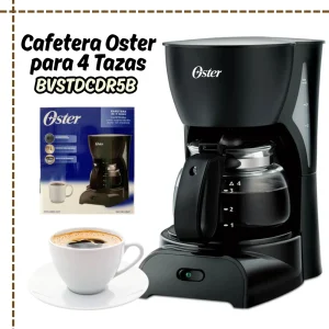 Cafetera Eléctrica Oster de 4 Tazas