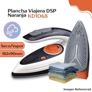 Plancha Dsp Viajera Portátil - KD1068