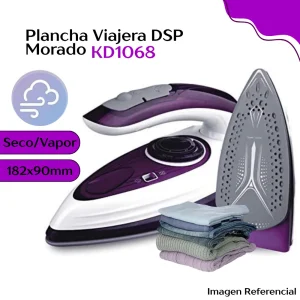 Plancha Dsp Viajera Portátil - KD1068