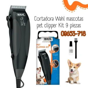 Maquina Wahl de Mascota Pet Clipper Kit 9 Piezas