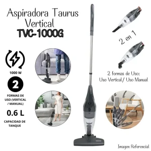 ASPIRADORA VERTICAL TAURUS TVC 1000G