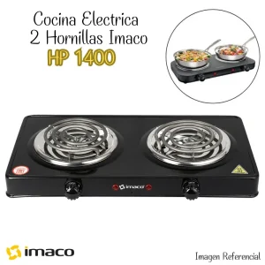 COCINA ELECTRICA IMACO DE 2 HORNILLAS HP1400