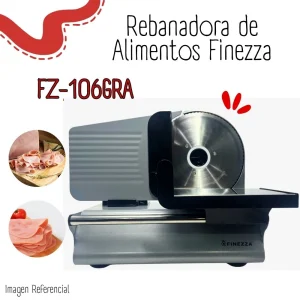 Rebanadora de Alimentos Finezza 150 watts FZ-106RA