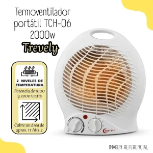 Termoventilador portátil Trevely 2000 watts TCH-06