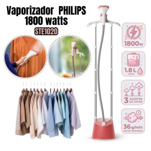 Vaporizador de prendas Philips 1800W Tanque 1.8LT STE1020/40