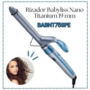 Rizador de Cabello Babyliss Pro Nano Titanium 19 mm -BABNT75SPE