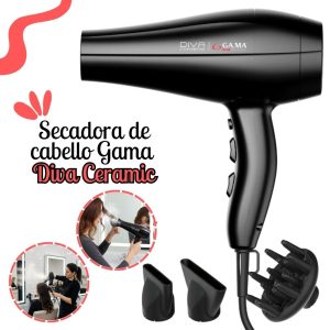 Secadora Profesional de Cabello Gama Diva Ceramic - 2300 watts