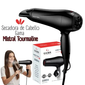 Secadora de Cabello Gama Mistral Tourmaline Ion 2200 watts.