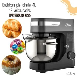 BATIDORA OSTER PLANETARIA 4L 12 VELOCIDADES 850W FPSTSMPL2B 053