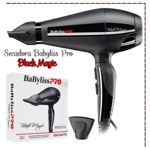 Secadora Profesional BaBylissPRO Pro Black Magic - B6400PE