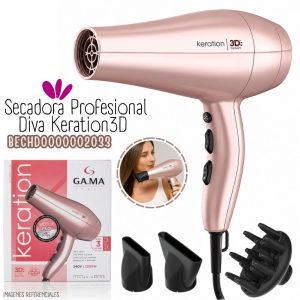 Secadora de Cabello Profesional Gama Keration Therapy 3D