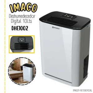 Deshumedecedor Electrónico Imaco 10 Litros DHE1002