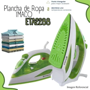 Plancha Imaco a Vapor con Base Ceramica ETA2288