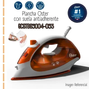 PLANCHA COMPACTA C/SUELA ANTIADHERENTE OSTER GCSTBS5004