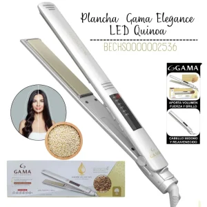 Plancha Alisadora Gama Quinoa Led 230°C-450°F