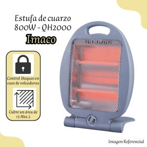 Estufa Eléctrica de Cuarzo Imaco QH2000