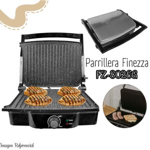 Parrilla Electrica Finezza Antiadherente con Regulador