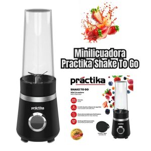 Licuadora Practika Mod. Shake To Go Negro