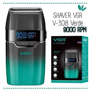 Shaver Recargable VGR V-308 VERDE