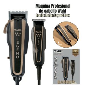 Combo Barber Magic Clip Inalambrica Y Detailer Black (copia)