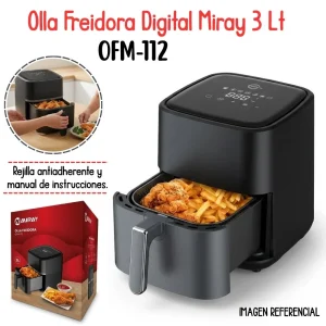 Freidora De Aire Digital Miray De 3Lt - OFM-112