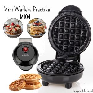 Mini Waflera Practika M104 - Negro