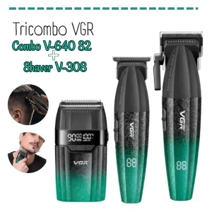 Máquina Profesional Clipper Trimmer Shaver Vgr-640 S3