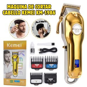 Maquina de Cortar Cabello KEMEI KM1986
