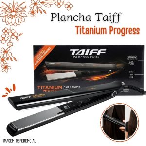 Plancha Alisadora de Cabello Taiff TITANIUM PROGRESS