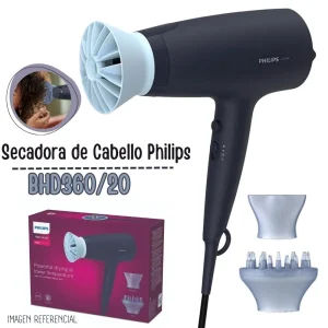 SECADORA DE CABELLO PHILIPS BHD360-20