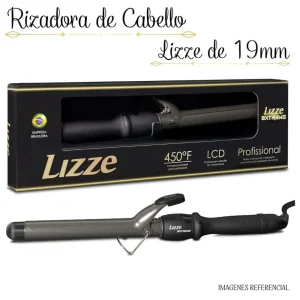 Rizadora de cabello Lizze Extreme de 19mm