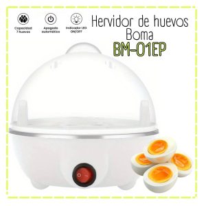 Hervidor de Huevos al Vapor Blanco BM-01EP / BLANCO
