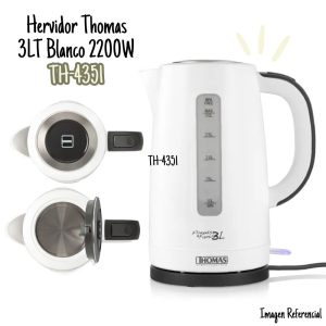 Hervidor Eléctrico Thomas 3 litros TH-4351.