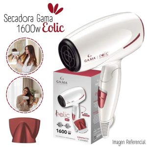 Secadora Gama Eolic Ceramic Ion 1600 watts.